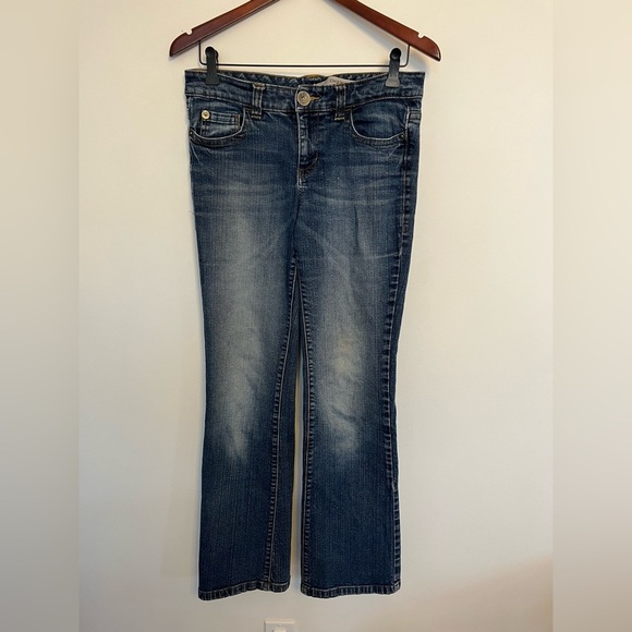 DKNY Women's Blue Bootcut Jeans size 6 - Picture 2 of 7